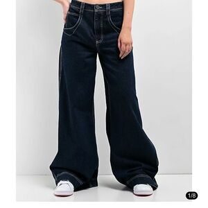 A.LAB Digital Raver Turntable Dark Blue Jeans, Size 4